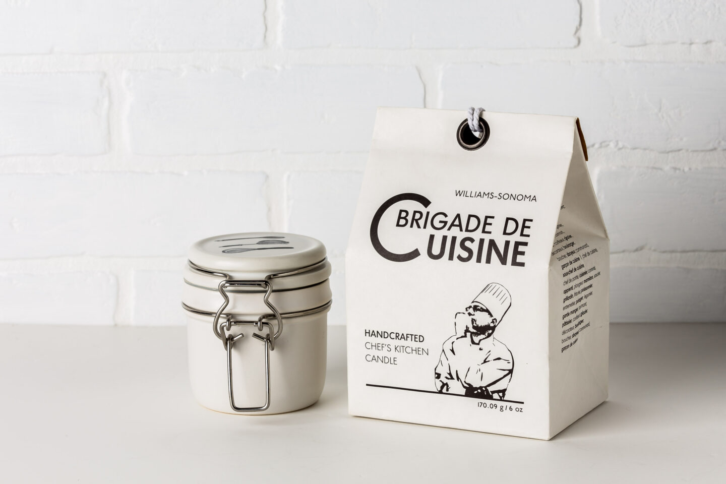Brigade de Cuisine Package Design for Tatine Candles & WilliamsSonoma
