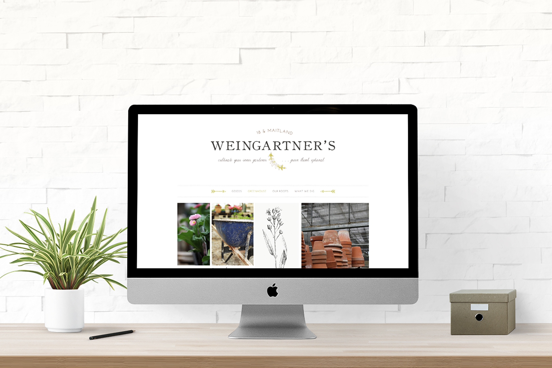 wordpress design for weingartner's