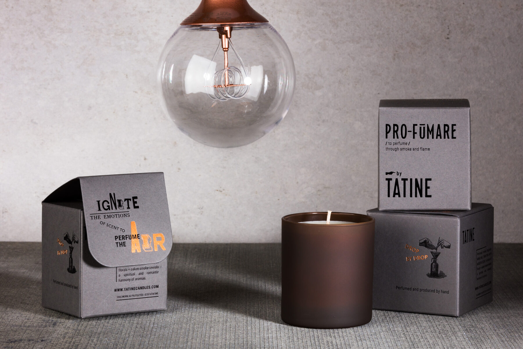 Candle Package Design for tatine Custom Packaging Designs Chicago