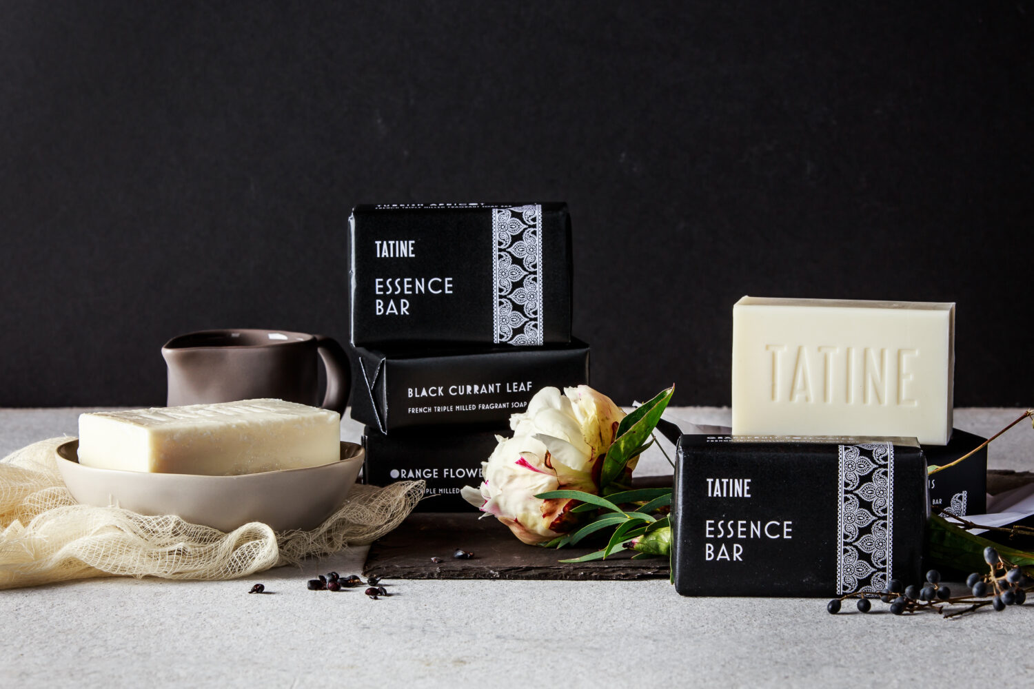 essence soap bar package design packaging for tatine candles alamode designs columbus chicago cleveland akron canton ohio rebecca snyder