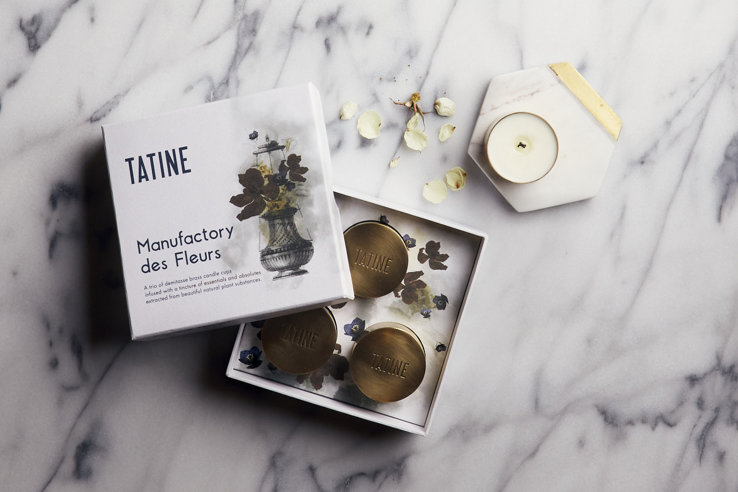 Manufactory des Fleurs by Tatine • Package Design by Rebecca Snyder • A LA MODE designs